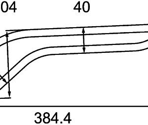 Position Light - Shapeline Style Wing - LED - 24/12V