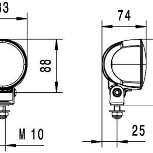 LED-Worklight - Modul 70 Gen. 3.2 - 12/24V