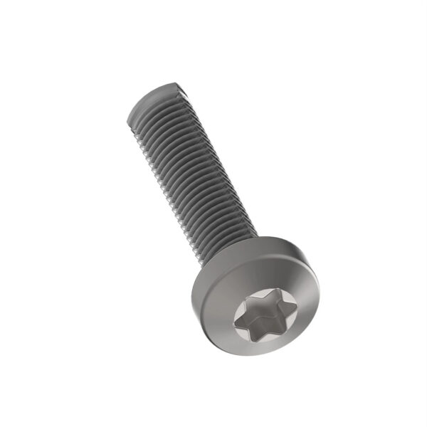 Cylindrical Head Self-Tapping Screw, 2.845 X 12.700 mm (0.112" X 1/2")