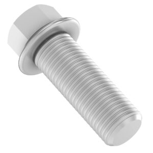 Hexagonal Head Flanged Cap Screw, M10 X 45