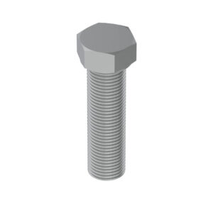 Hexagonal Head Screw, 12.7 X 50.8 mm (1/2" X 2")