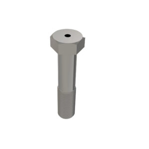 Hexagonal Head, Drilled Axis, Cap Screw, M16 X 80