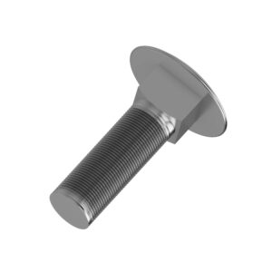 Round Head Square Short Bolt, M12 X 40