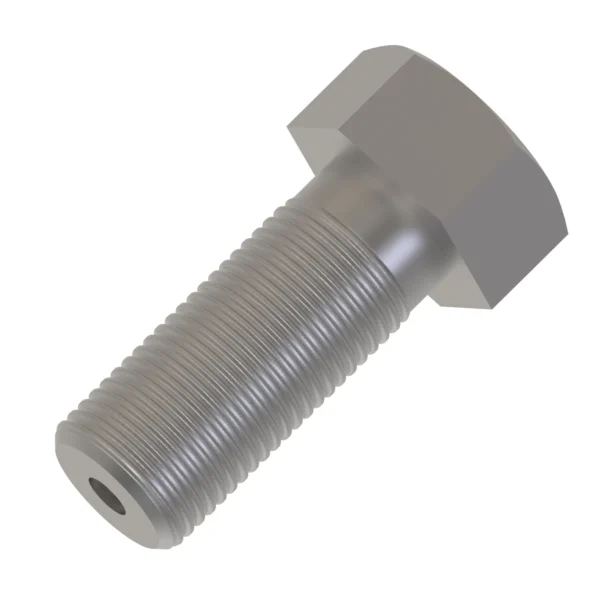 Drilled Axis Hexagonal Head Cap Screw, M16 X 40