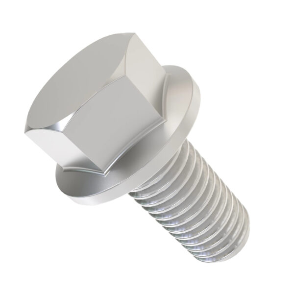 Hexagonal Head Flanged Screw, 3/8" X 3/4"
